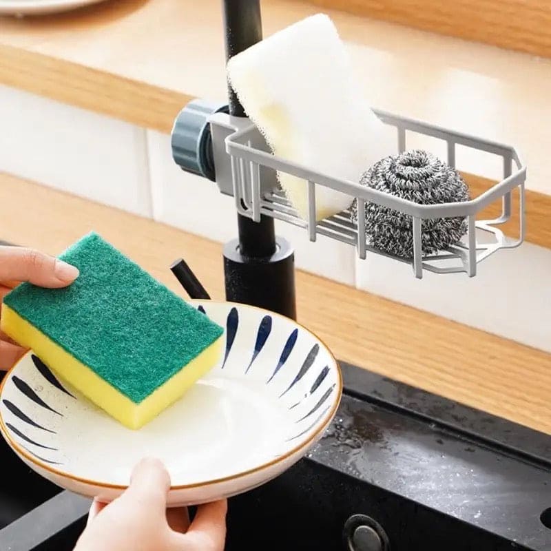 Faucet Shelf Basket, Adjustable Kitchen Sink Drain Rack, Sponge Storage Faucet Holder, Shower Gel Storage Holder, Multifunctional Kitchen Home Use Sink Sponge Organizer, Dishcloth Sponge Shelf, 360 Rotatable Sponge Holder, Plastic Floating Wall Shelves Faucet Shelf Basket, Adjustable Kitchen Sink Drain Rack, Sponge Storage Faucet Holder, Shower Gel Storage Holder, Multifunctional Kitchen Home Use Sink Sponge Organizer, Dishcloth Sponge Shelf, 360 Rotatable Sponge Holder, Plastic Floating Wall Shelves